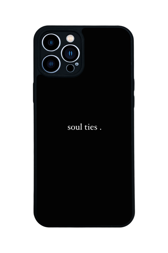 iPhone 12 Pro Max Uyumlu SOUL Tasarımlı Glossy Premium Kılıf