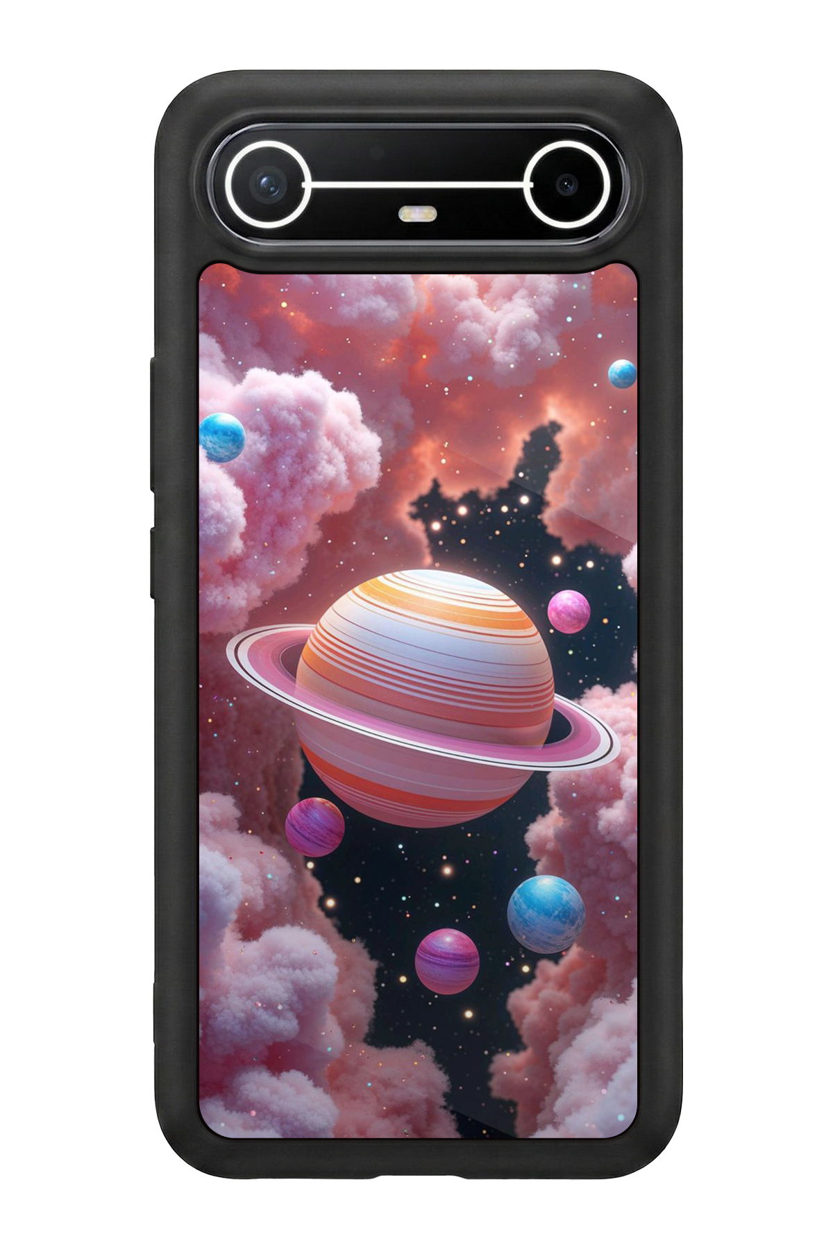 Tecno Spark Slim 5G Uyumlu Uzay Tasarımlı Glossy Premium Kılıf