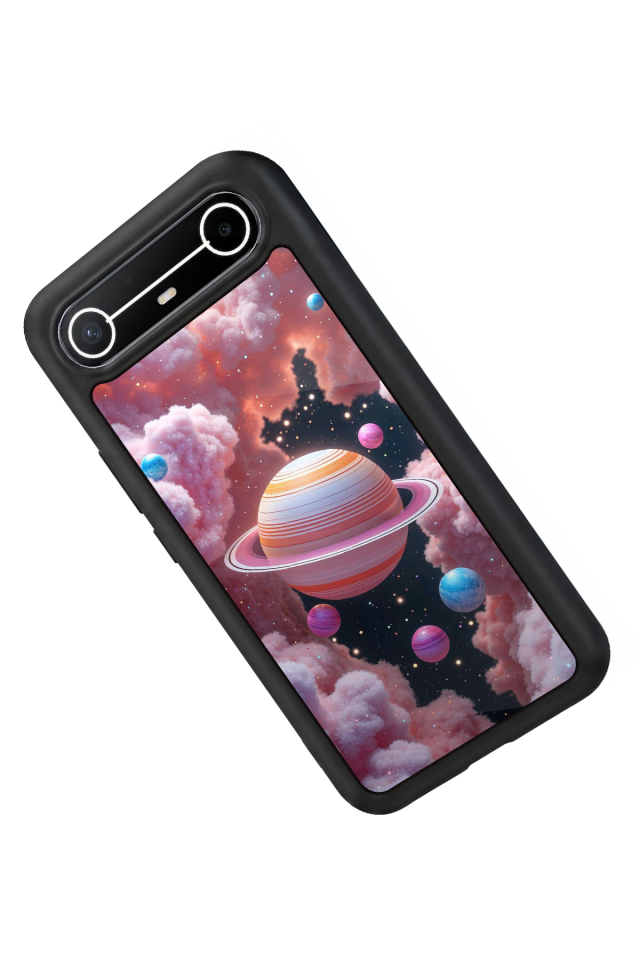 Tecno Spark Slim 5G Uyumlu Uzay Tasarımlı Glossy Premium Kılıf