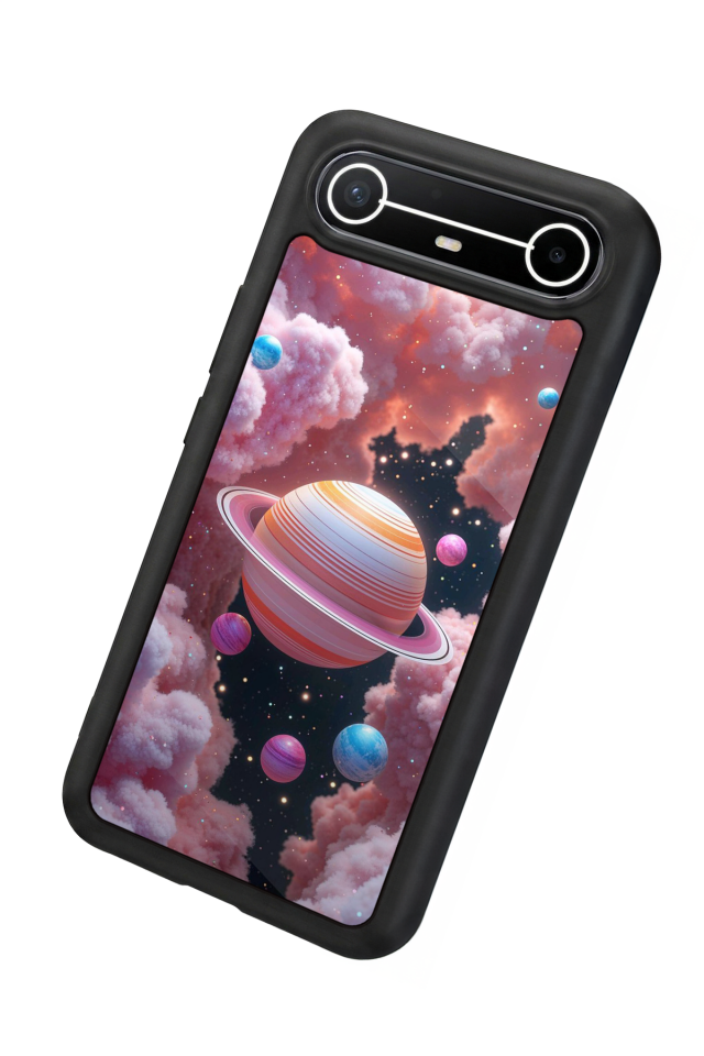 Tecno Spark Slim 5G Uyumlu Uzay Tasarımlı Glossy Premium Kılıf