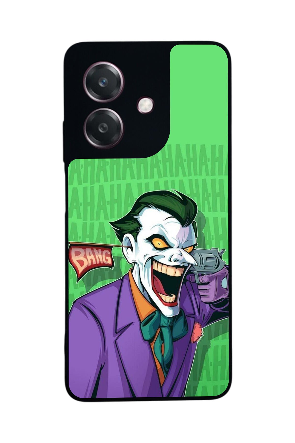 Oppo A3 5G Uyumlu Joker Tasarımlı Glossy Premium Kılıf