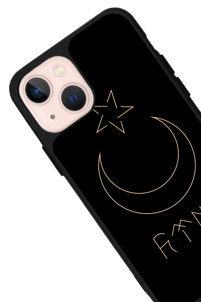 iPhone 14 Plus Uyumlu Bozkurt Tasarımlı Glossy Premium Kılıf