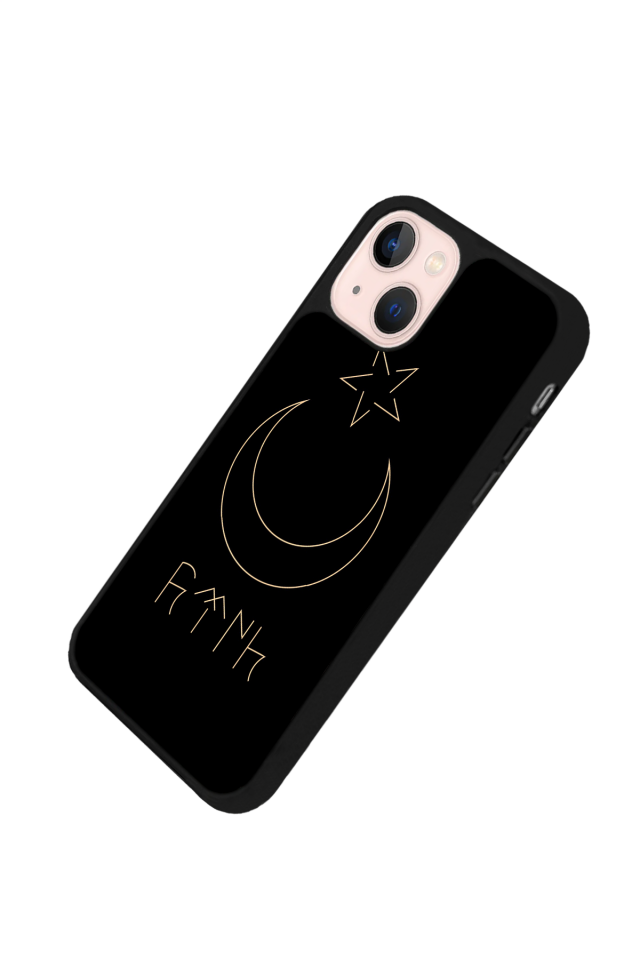 iPhone 14 Plus Uyumlu Bozkurt Tasarımlı Glossy Premium Kılıf