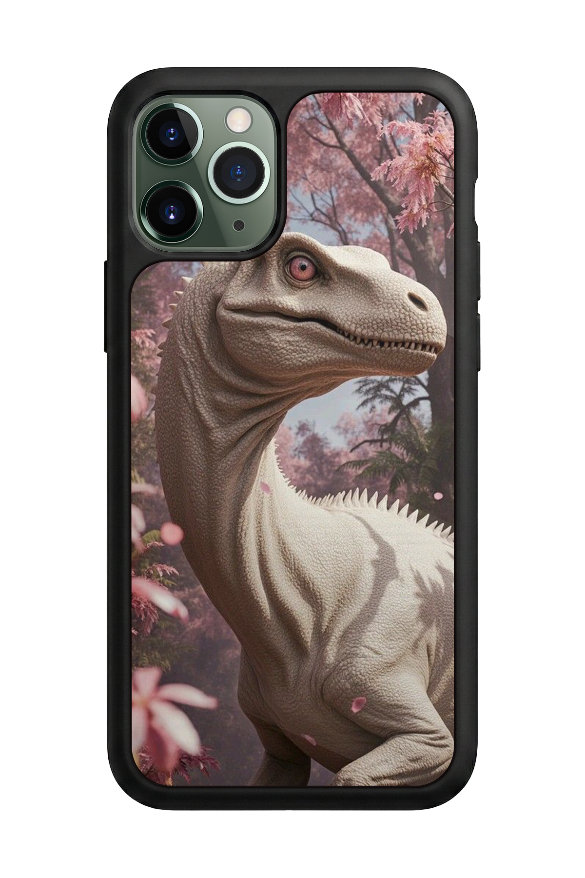 iPhone 11 Pro Max Uyumlu Dinazor Tasarımlı Glossy Premium Kılıf