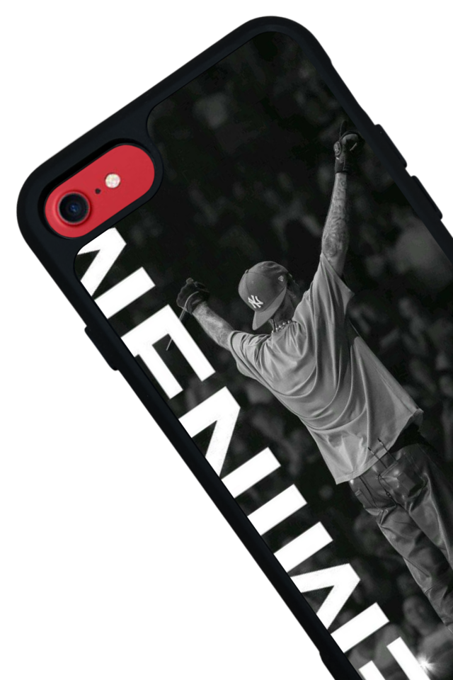 iPhone 8 Uyumlu Eminem Tasarımlı Glossy Premium Kılıf