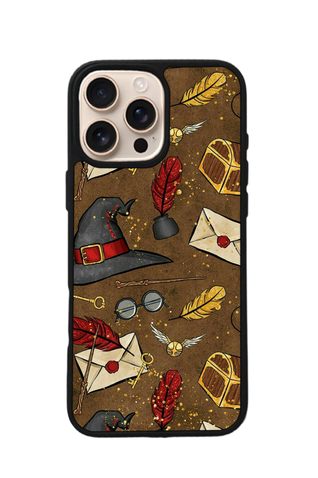 iPhone 15 Pro Uyumlu HarryPotter Tasarımlı Glossy Premium Kılıf