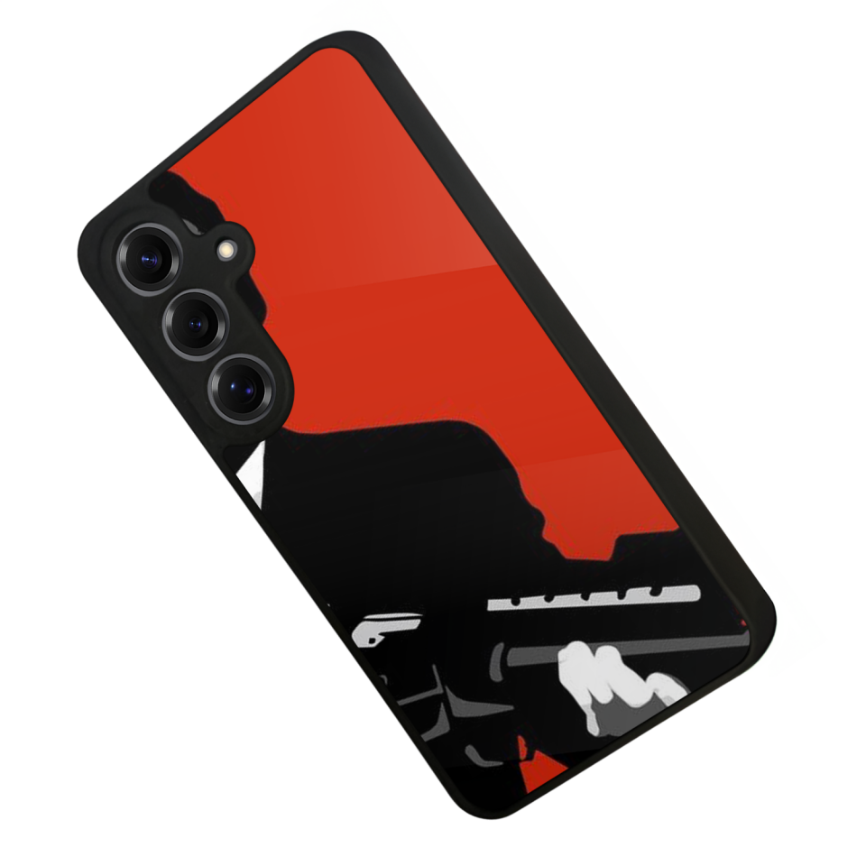 Samsung Galaxy S25 Uyumlu Scarface Tasarımlı Glossy Premium Kılıf