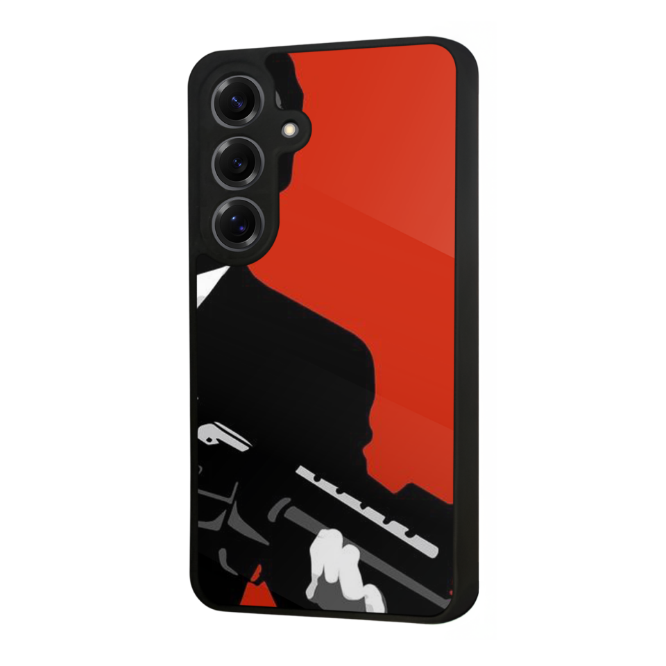 Samsung Galaxy S25 Uyumlu Scarface Tasarımlı Glossy Premium Kılıf