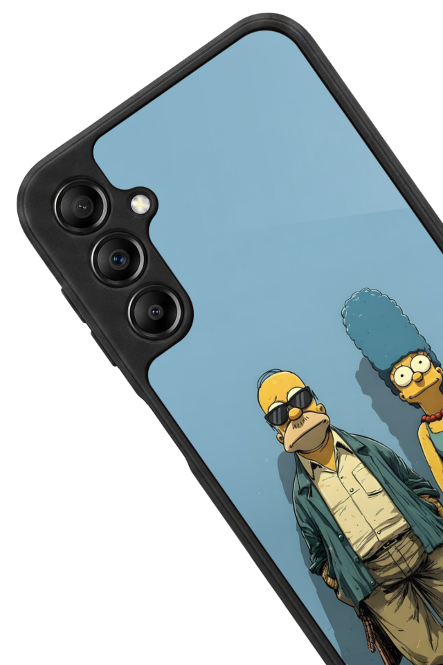 Samsung Galaxy A14 Uyumlu The Simpsons Tasarımlı Glossy Premium Kılıf