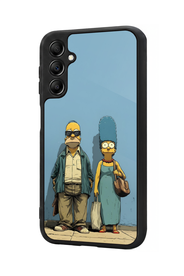 Samsung Galaxy A14 Uyumlu The Simpsons Tasarımlı Glossy Premium Kılıf