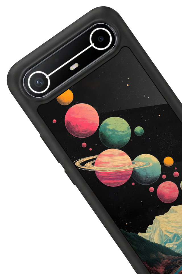 Tecno Spark Slim 5G Uyumlu Uzay Tasarımlı Glossy Premium Kılıf