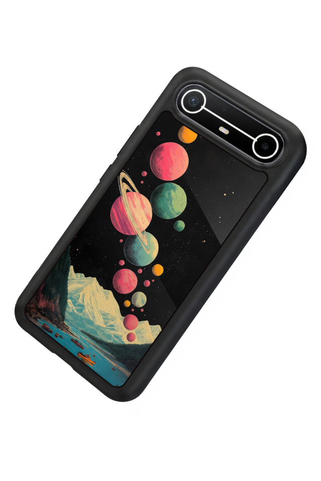 Tecno Spark Slim 5G Uyumlu Uzay Tasarımlı Glossy Premium Kılıf