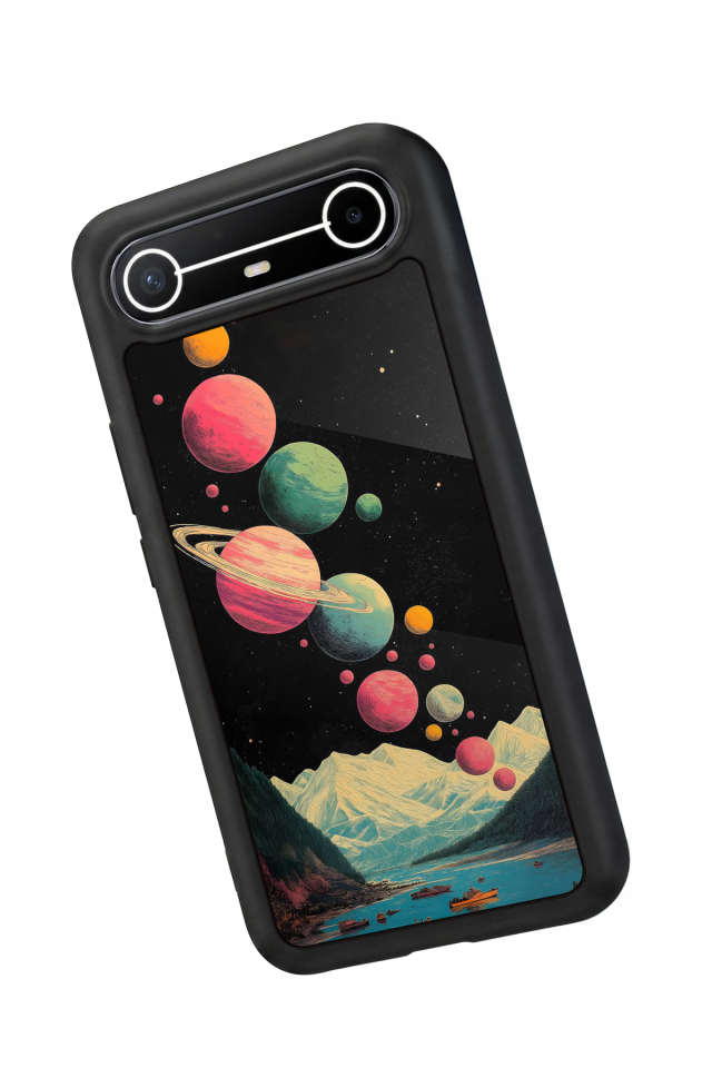 Tecno Spark Slim 5G Uyumlu Uzay Tasarımlı Glossy Premium Kılıf