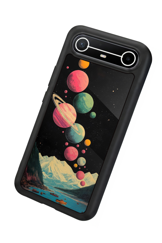Tecno Spark Slim 5G Uyumlu Uzay Tasarımlı Glossy Premium Kılıf