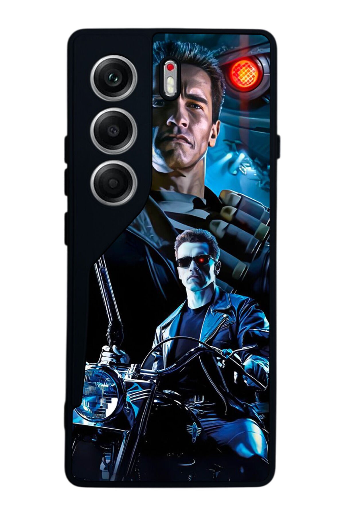 Tecno Camon 40 Uyumlu Terminator Tasarımlı Glossy Premium Kılıf