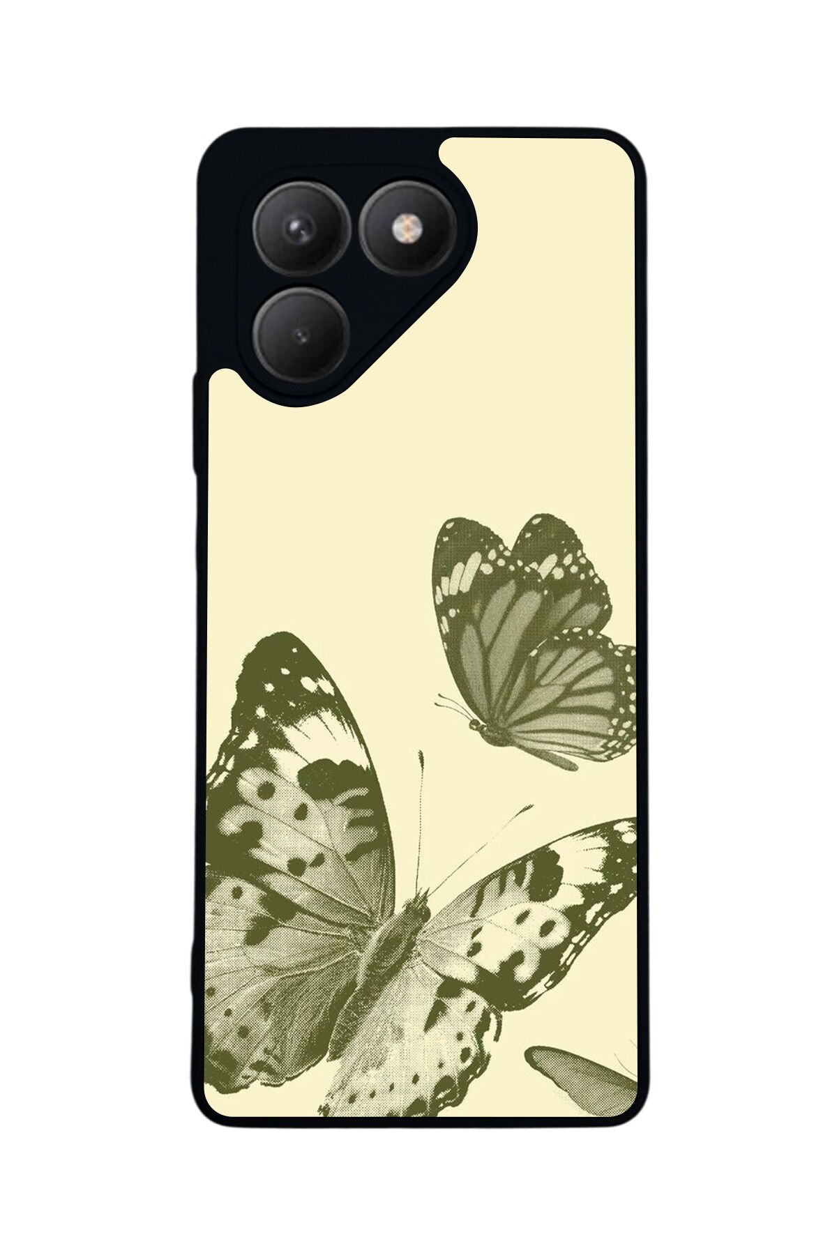 Tecno Pova 7 Mat Uyumlu Siyah Kılıf – Yumuşak Silikon, Koruyucu, Şok Emici Kapak