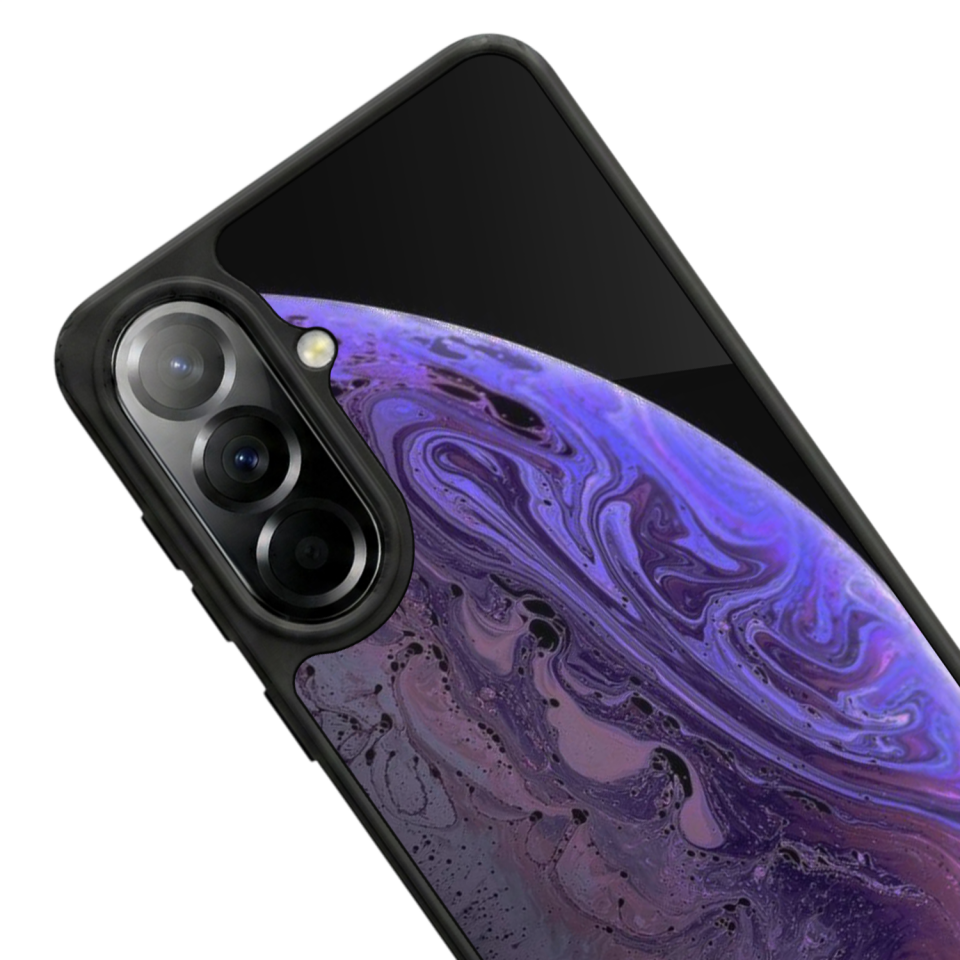 Samsung Galaxy A37 Uyumlu Ay Tasarımlı Glossy Premium Kılıf