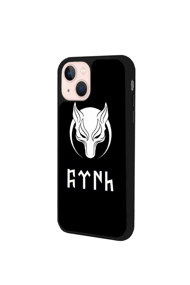 iPhone 14 Plus Uyumlu Bozkurt Tasarımlı Glossy Premium Kılıf