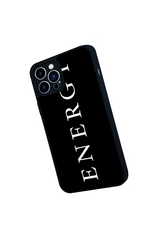 iPhone 12 Pro Max Uyumlu Energy Tasarımlı Glossy Premium Kılıf