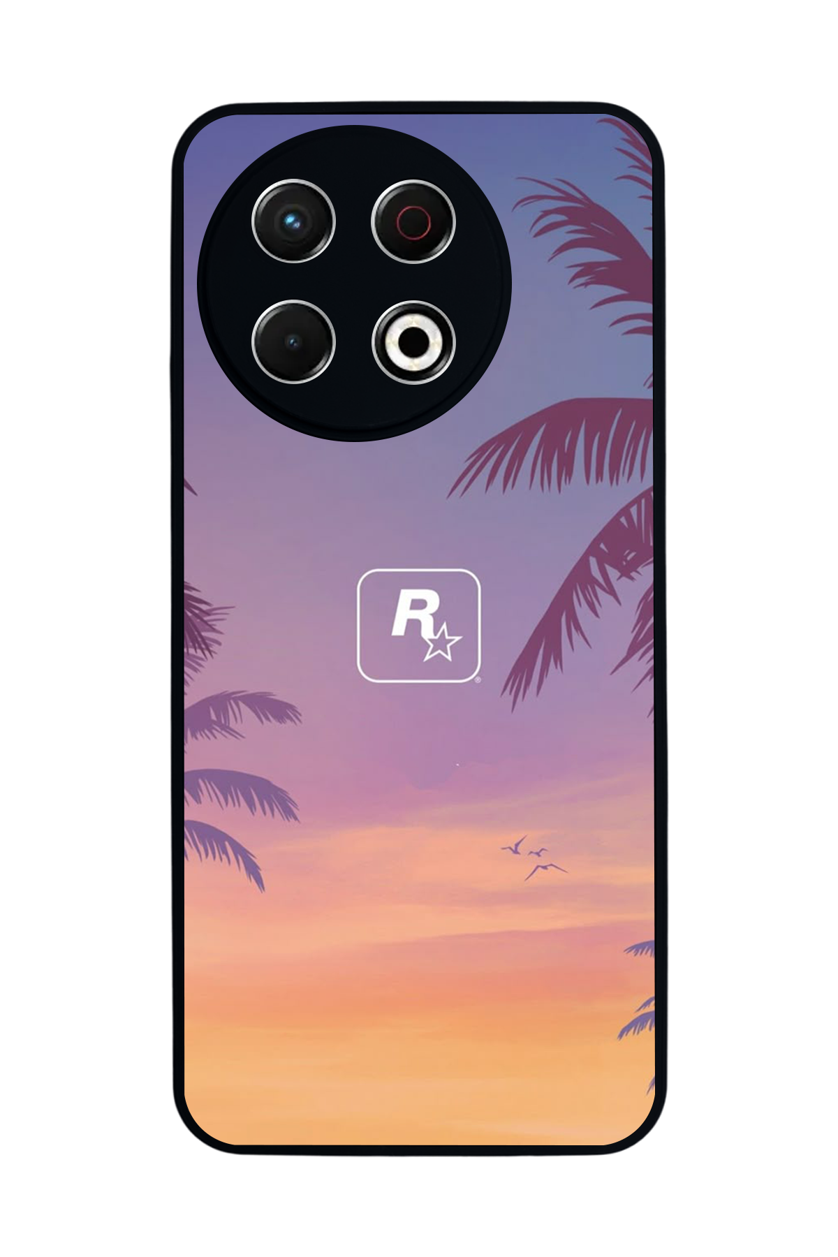 Tecno Spark 30 Pro Uyumlu GTA Tasarımlı Glossy Premium Kılıf