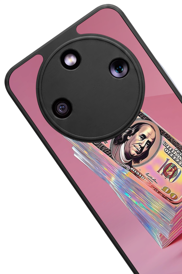 Honor Magic 8 Lite Uyumlu Money Para Tasarımlı Glossy Premium Kılıf