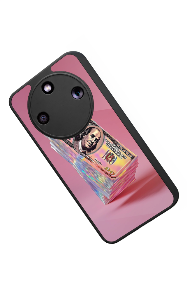 Honor Magic 8 Lite Uyumlu Money Para Tasarımlı Glossy Premium Kılıf