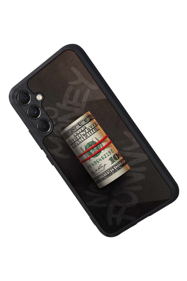 Samsung Galaxy A34 Uyumlu Para Tasarımlı Glossy Premium Kılıf