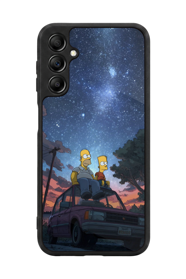 Samsung Galaxy A14 Uyumlu The Simpsons Tasarımlı Glossy Premium Kılıf