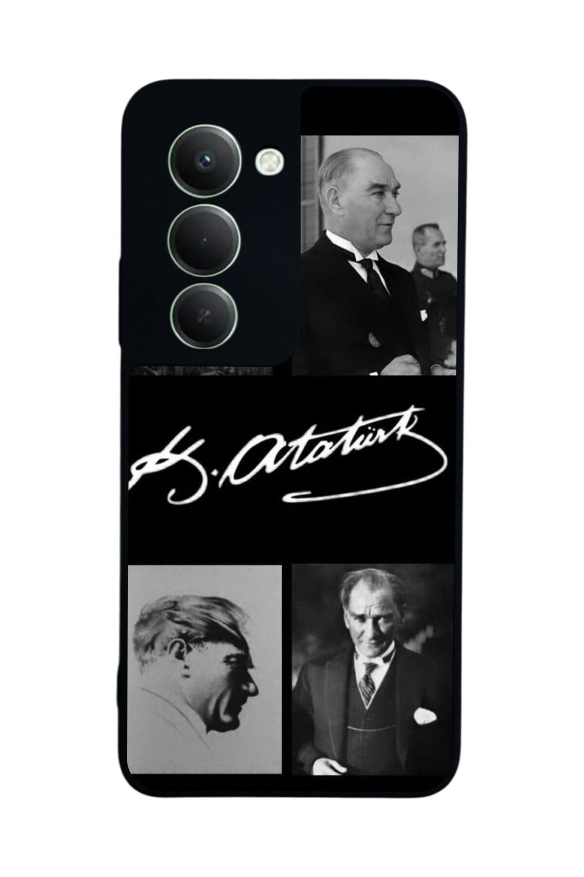 Xiaomi Redmi 15 5G Uyumlu Mustafa Kemal Ataturk Tasarımlı Glossy Premium Kılıf
