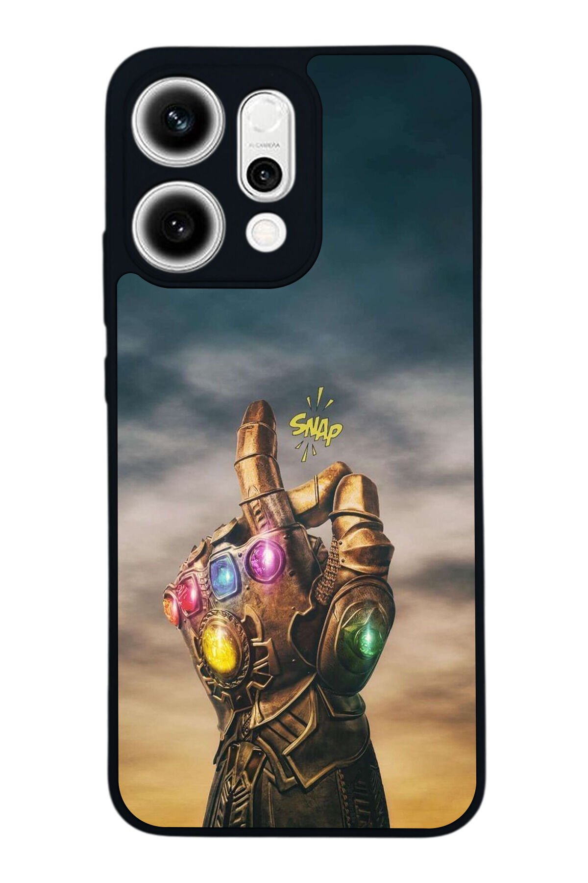 Oppo Reno 14 Uyumlu Thanos Tasarımlı Glossy Premium Kılıf