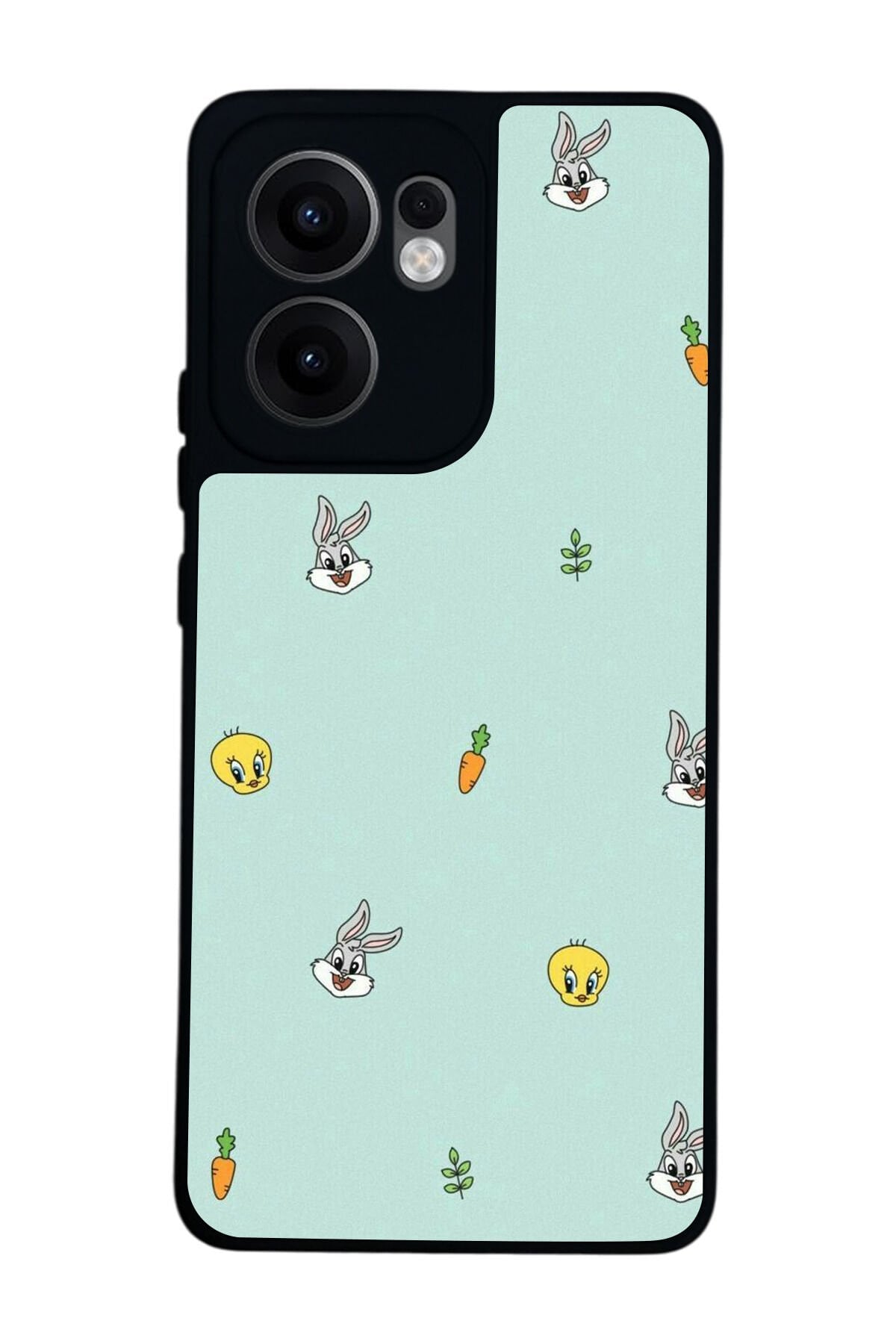 Oppo Reno 13F Uyumlu Tweety Tasarımlı Glossy Premium Kılıf