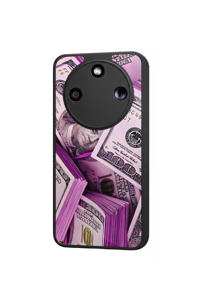 Honor Magic 8 Lite Uyumlu Money Para Tasarımlı Glossy Premium Kılıf