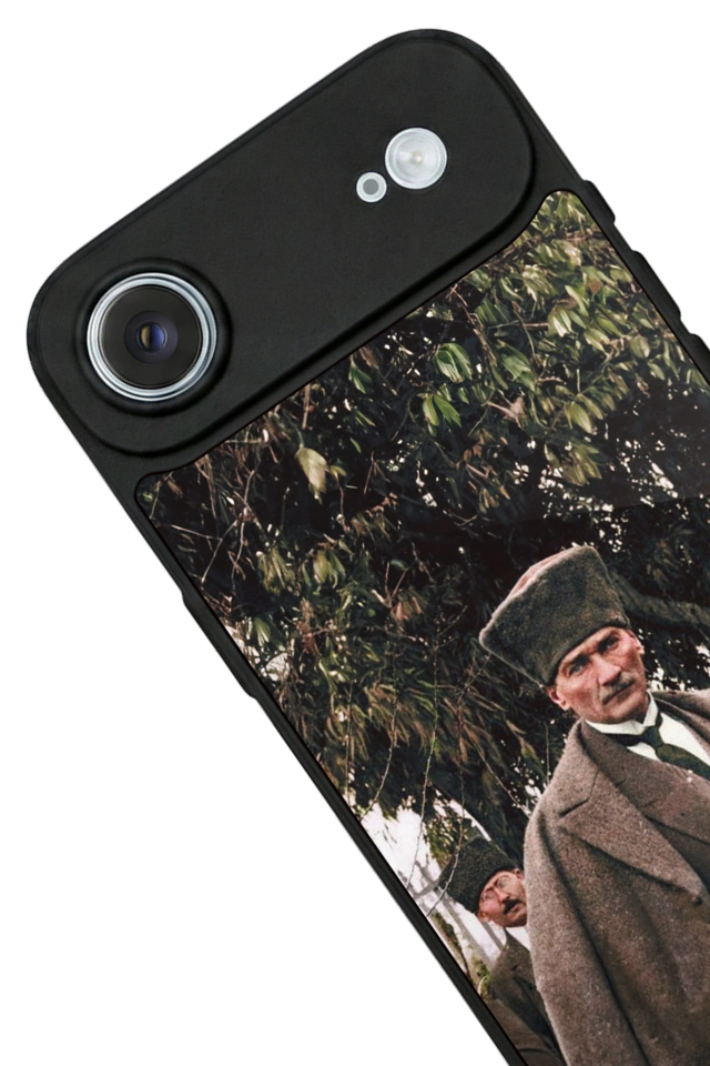 iPhone 17 Air Uyumlu Mustafa Kemal Ataturk Tasarımlı Glossy Premium Kılıf