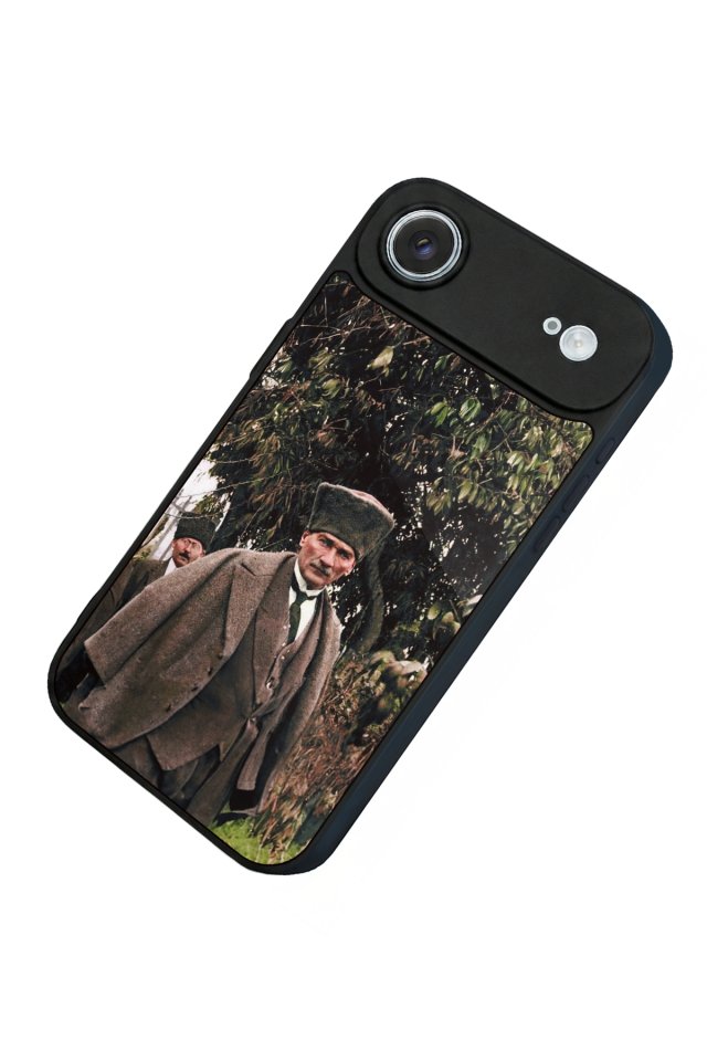iPhone 17 Air Uyumlu Mustafa Kemal Ataturk Tasarımlı Glossy Premium Kılıf