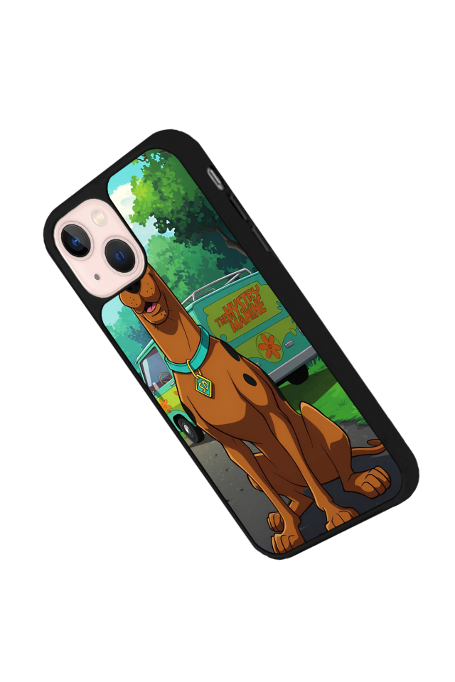 iPhone 14 Plus Uyumlu Scooby Doo Tasarımlı Glossy Premium Kılıf