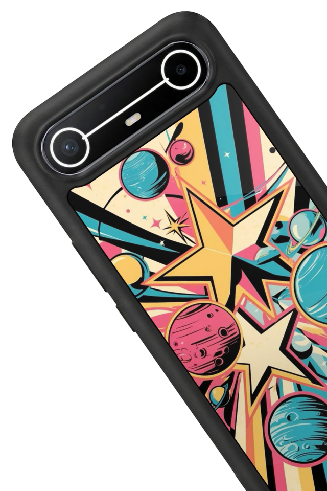 Tecno Spark Slim 5G Uyumlu Uzay Tasarımlı Glossy Premium Kılıf