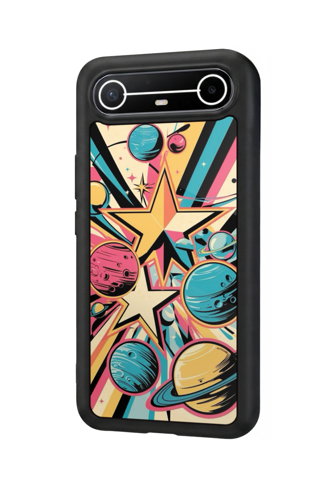 Tecno Spark Slim 5G Uyumlu Uzay Tasarımlı Glossy Premium Kılıf