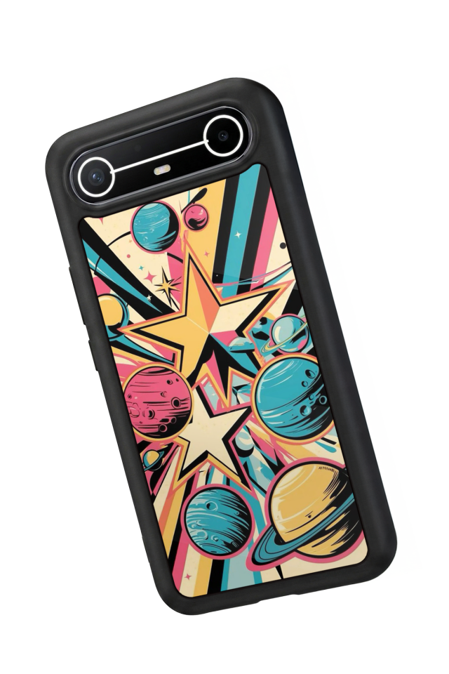 Tecno Spark Slim 5G Uyumlu Uzay Tasarımlı Glossy Premium Kılıf