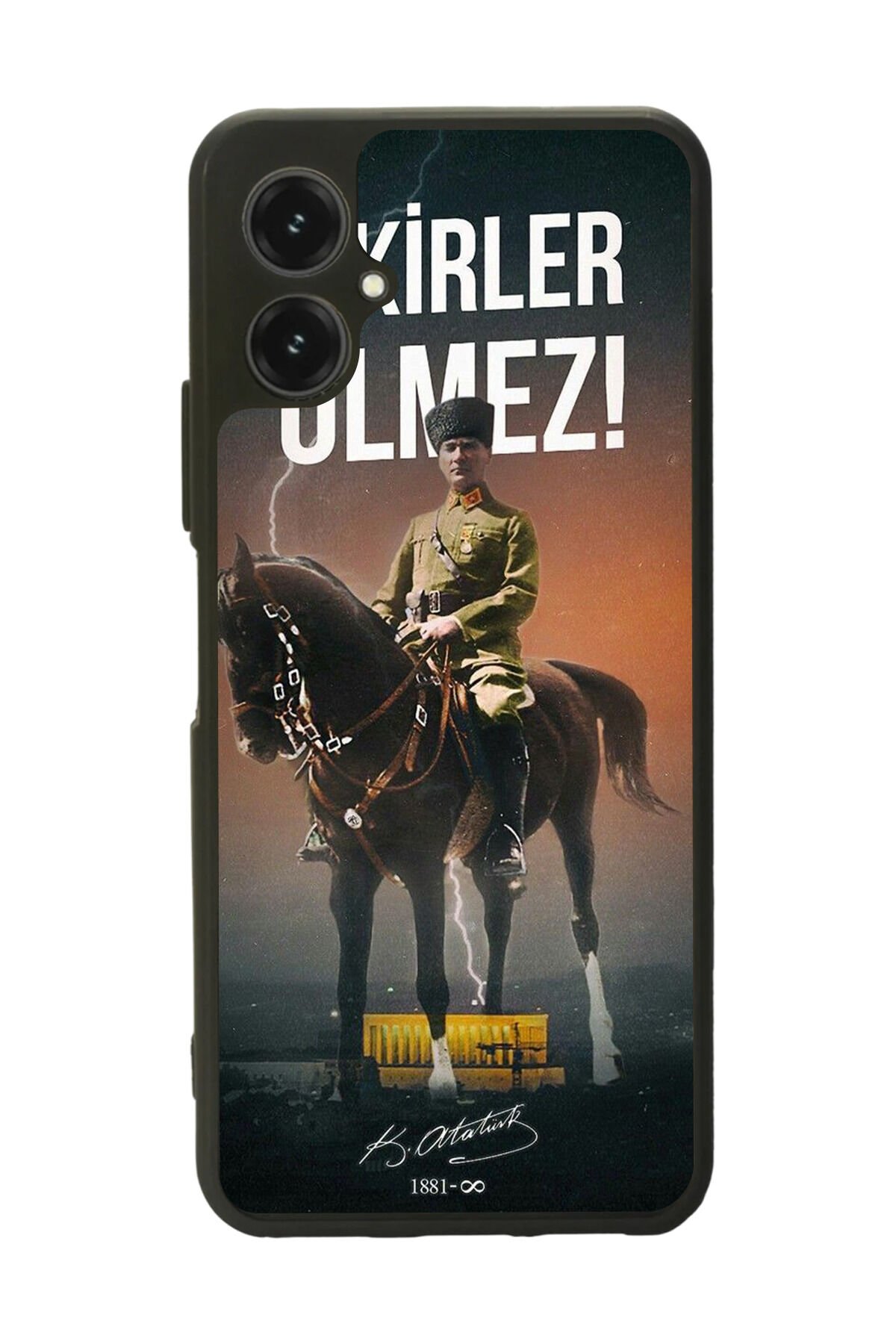 Omix X5 Uyumlu Mustafa Kemal Ataturk Tasarımlı Glossy Premium Kılıf