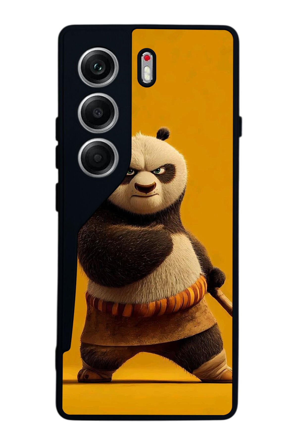 Tecno Camon 40 Uyumlu Kung Fu Panda Tasarımlı Glossy Premium Kılıf