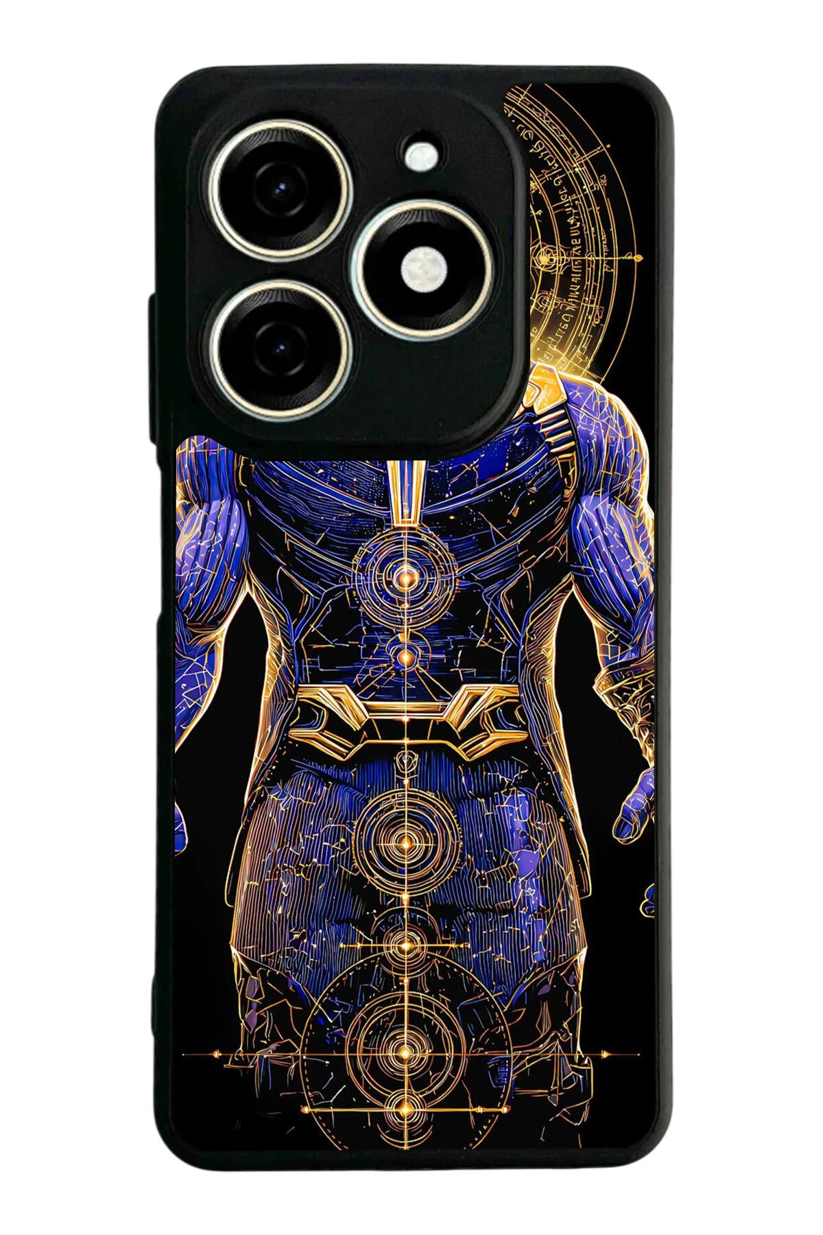 Tecno Spark 20/20C Uyumlu Thanos Tasarımlı Glossy Premium Kılıf