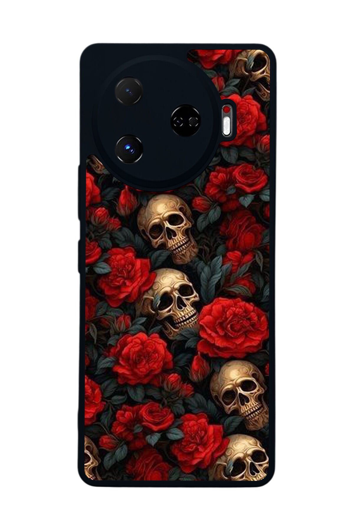 Tecno Camon 30 Pro Uyumlu KuruKafa Tasarımlı Glossy Premium Kılıf