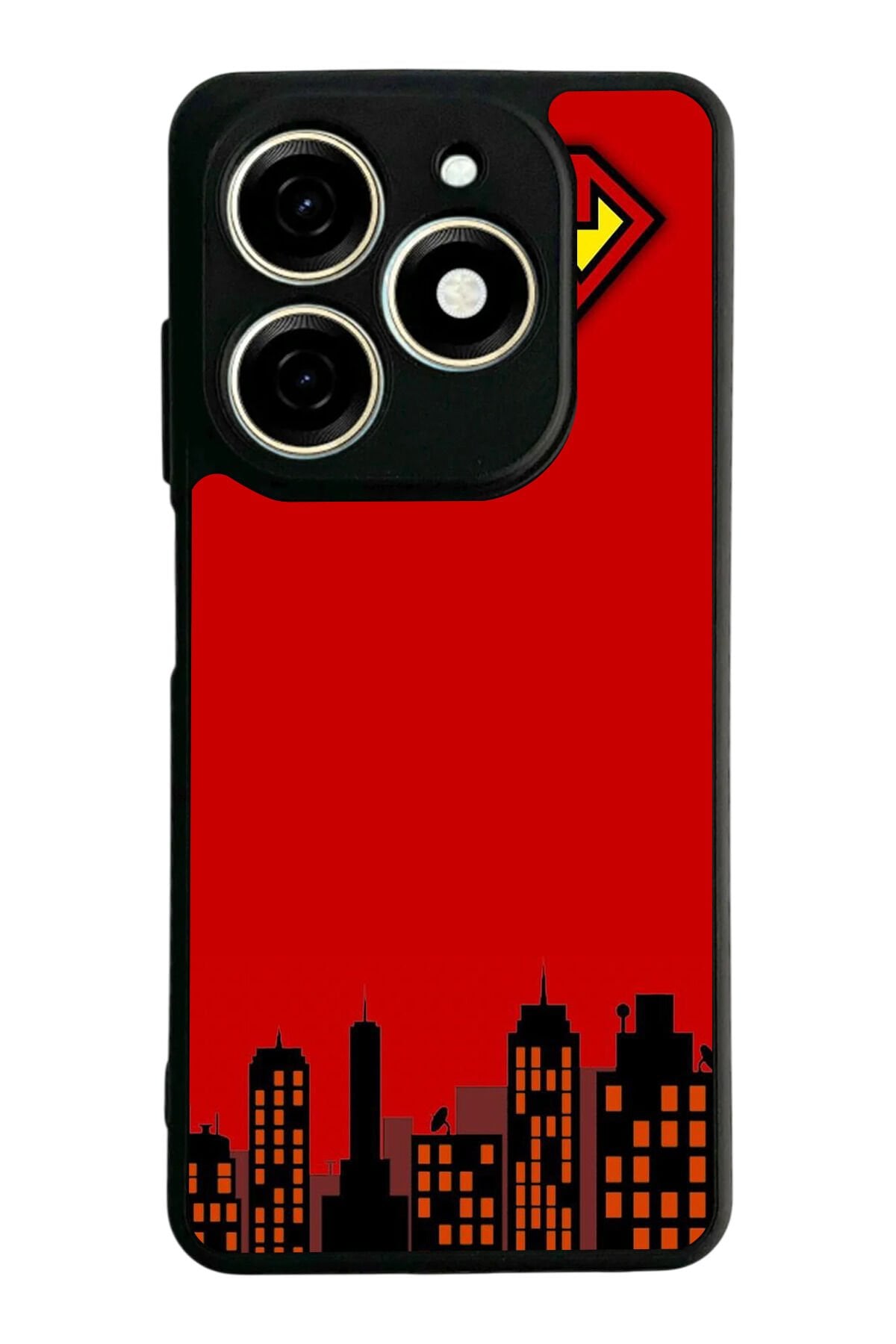 Infınıx Smart 8 Pro Uyumlu Superman Tasarımlı Glossy Premium Kılıf