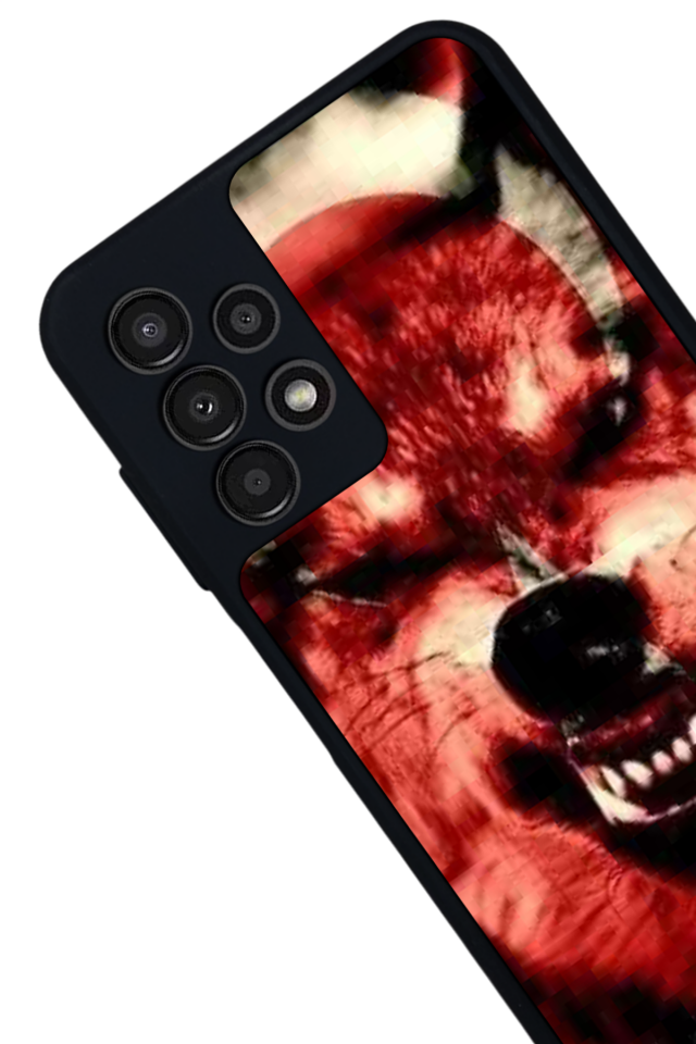 Samsung Galaxy A23 Uyumlu Bozkurt Tasarımlı Glossy Premium Kılıf