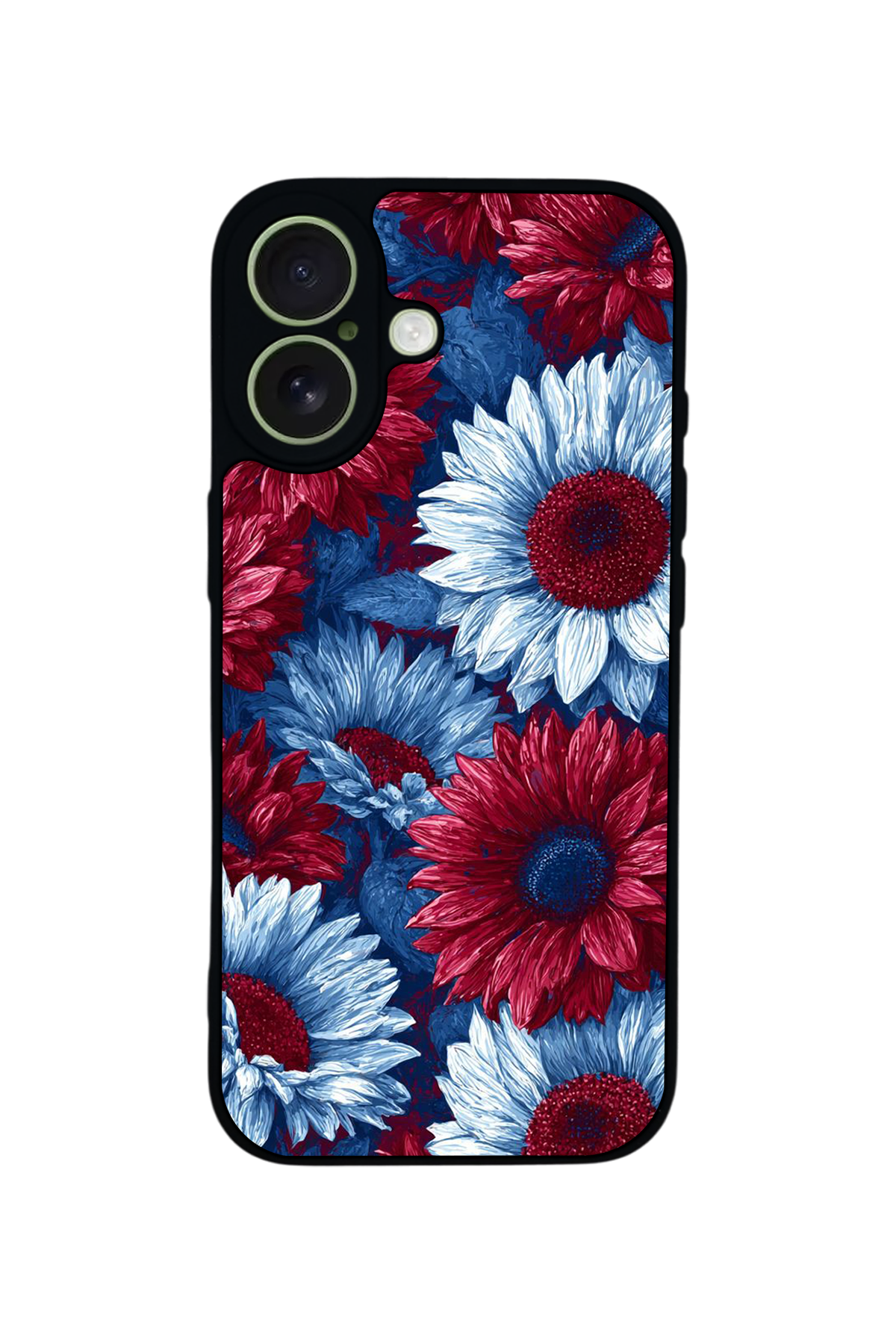 iPhone 17 Uyumlu Cicek Tasarımlı Glossy Premium Kılıf