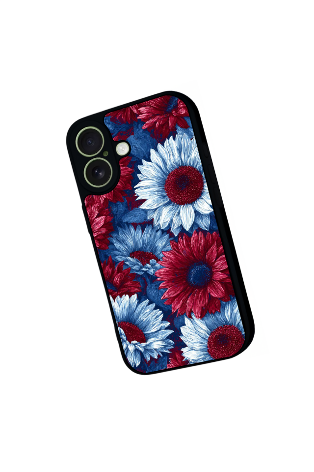iPhone 17 Uyumlu Cicek Tasarımlı Glossy Premium Kılıf