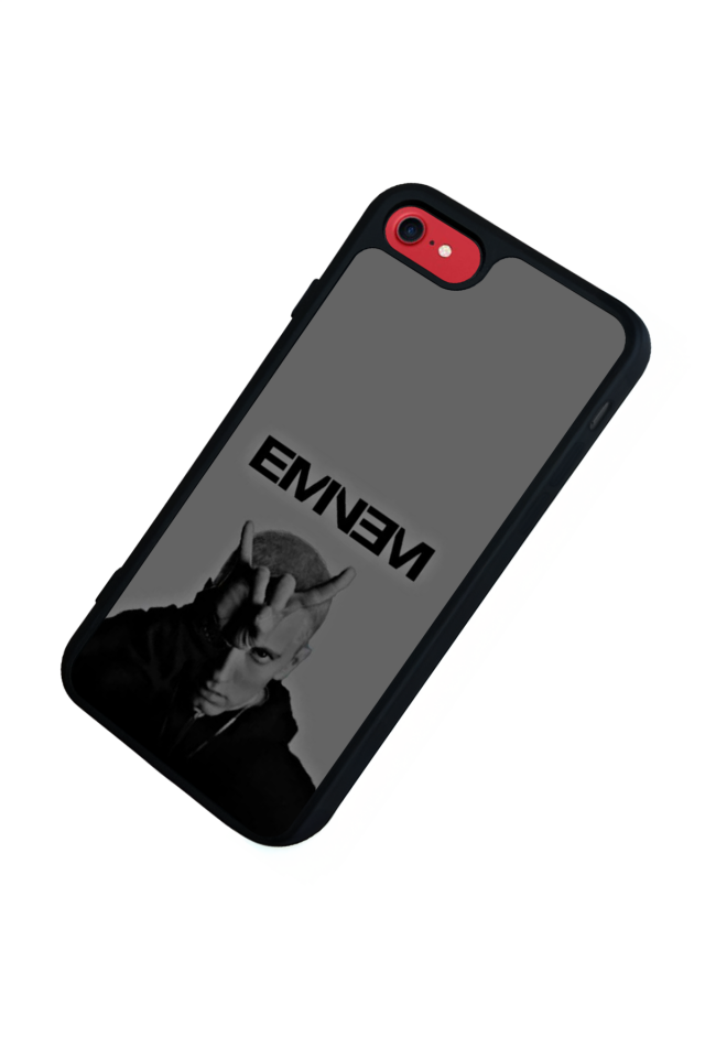 iPhone 8 Uyumlu Eminem Tasarımlı Glossy Premium Kılıf