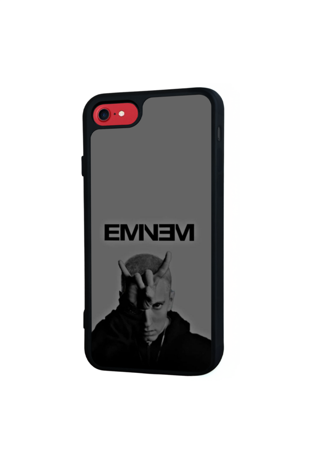 iPhone 8 Uyumlu Eminem Tasarımlı Glossy Premium Kılıf
