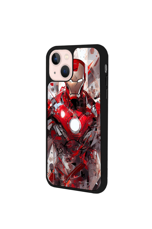 iPhone 15 Plus Uyumlu Iron Man ( Demir Adam ) Tasarımlı Glossy Premium Kılıf