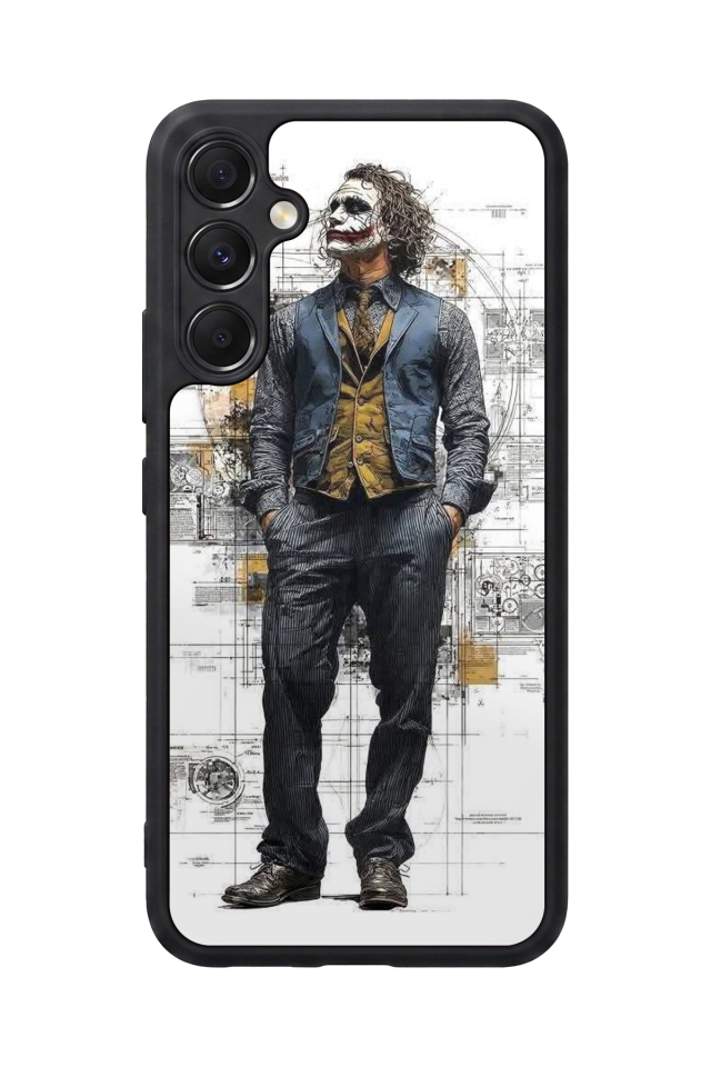 Samsung Galaxy A34 Uyumlu Joker Tasarımlı Glossy Premium Kılıf